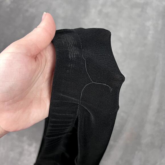 Vintage Heydari Maxi Skirt Slinky Black Womens S/M Stretch Witchy Gothic Grunge - Picture 3 of 9